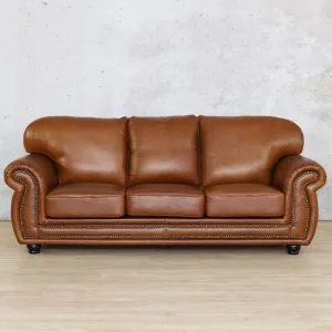 Isilo 3 Seater Leather Sofa