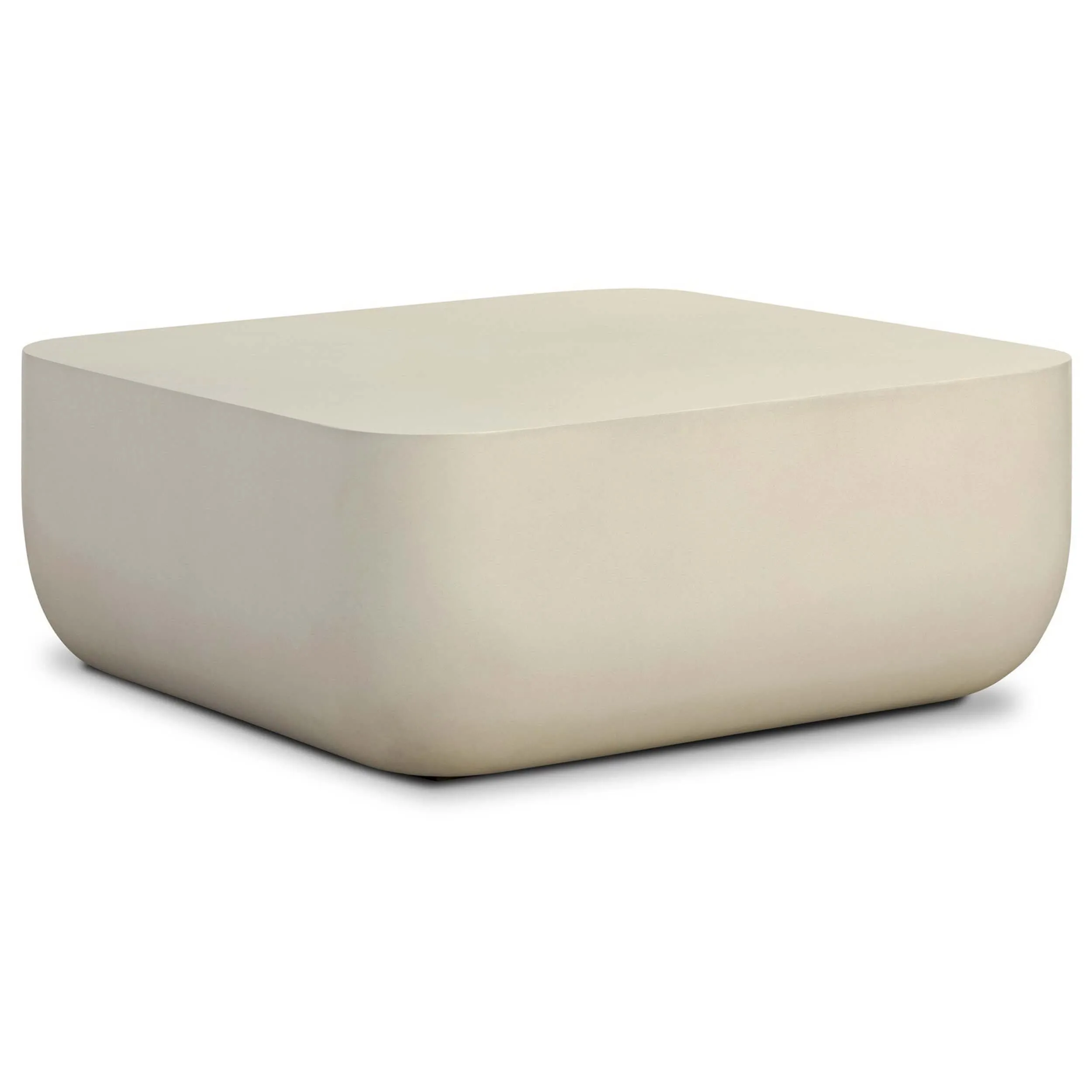 Ivan Square Coffee Table, White