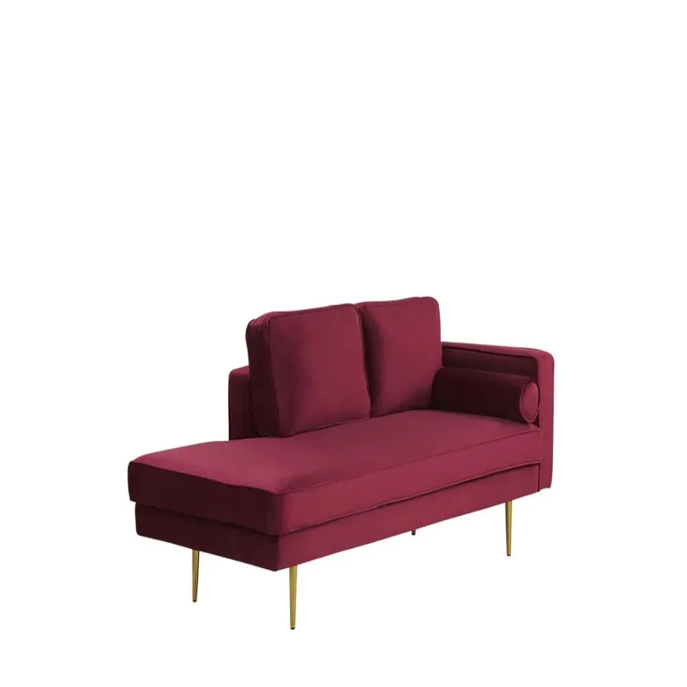 Jasmine Lounger in Maroon Color