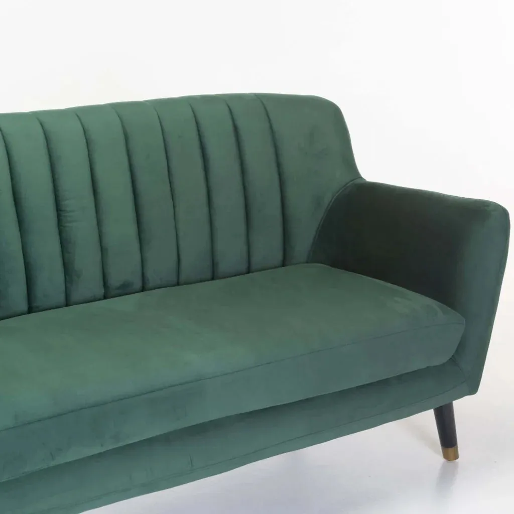 JUNO VELVET 3 SEATER COUCH