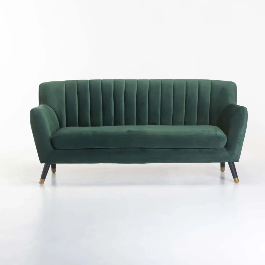 JUNO VELVET 3 SEATER COUCH