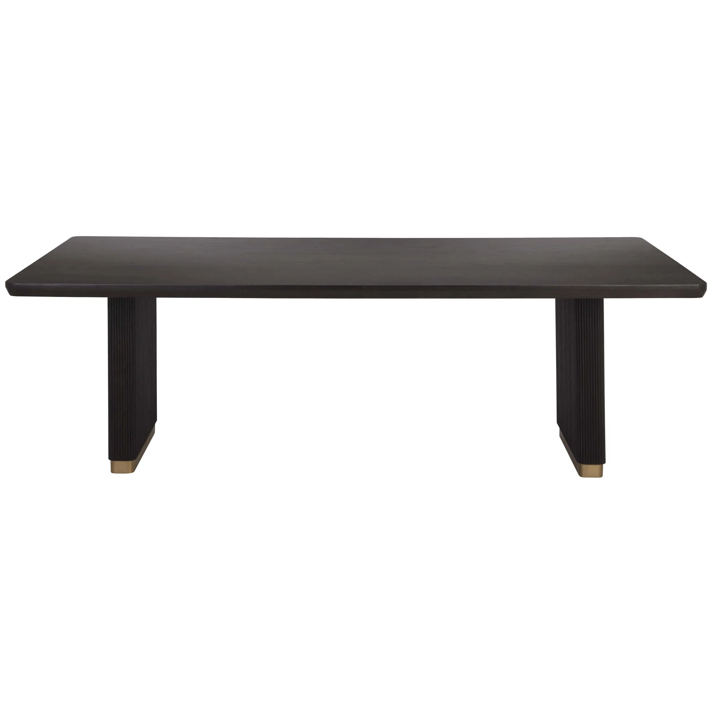 Kalla Rectangular Dining Table, Charcoal