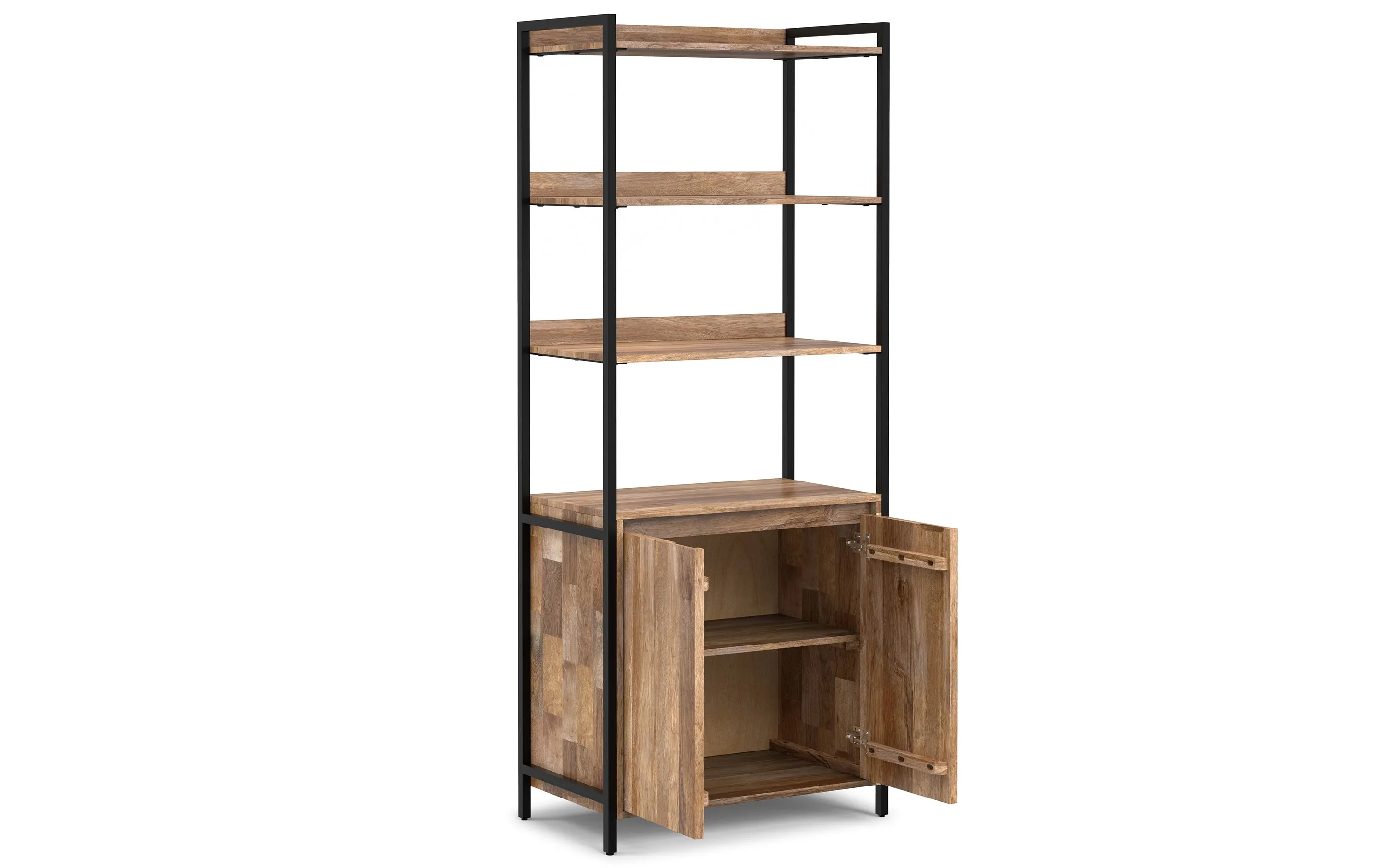 Kelsey Large Bookshelf with Cabinet