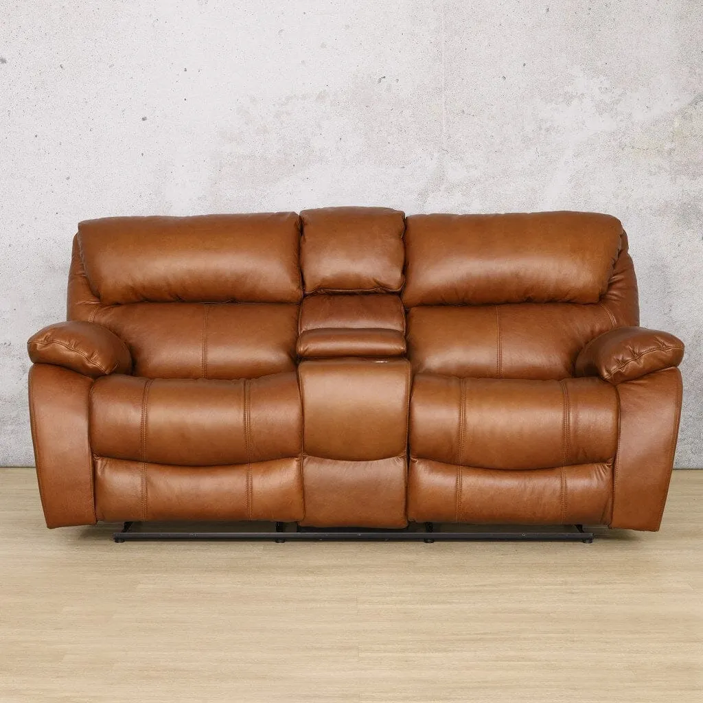 Kuta  3 2 1 Leather Recliner Home Theatre Suite - Available on Special Order Plan Only