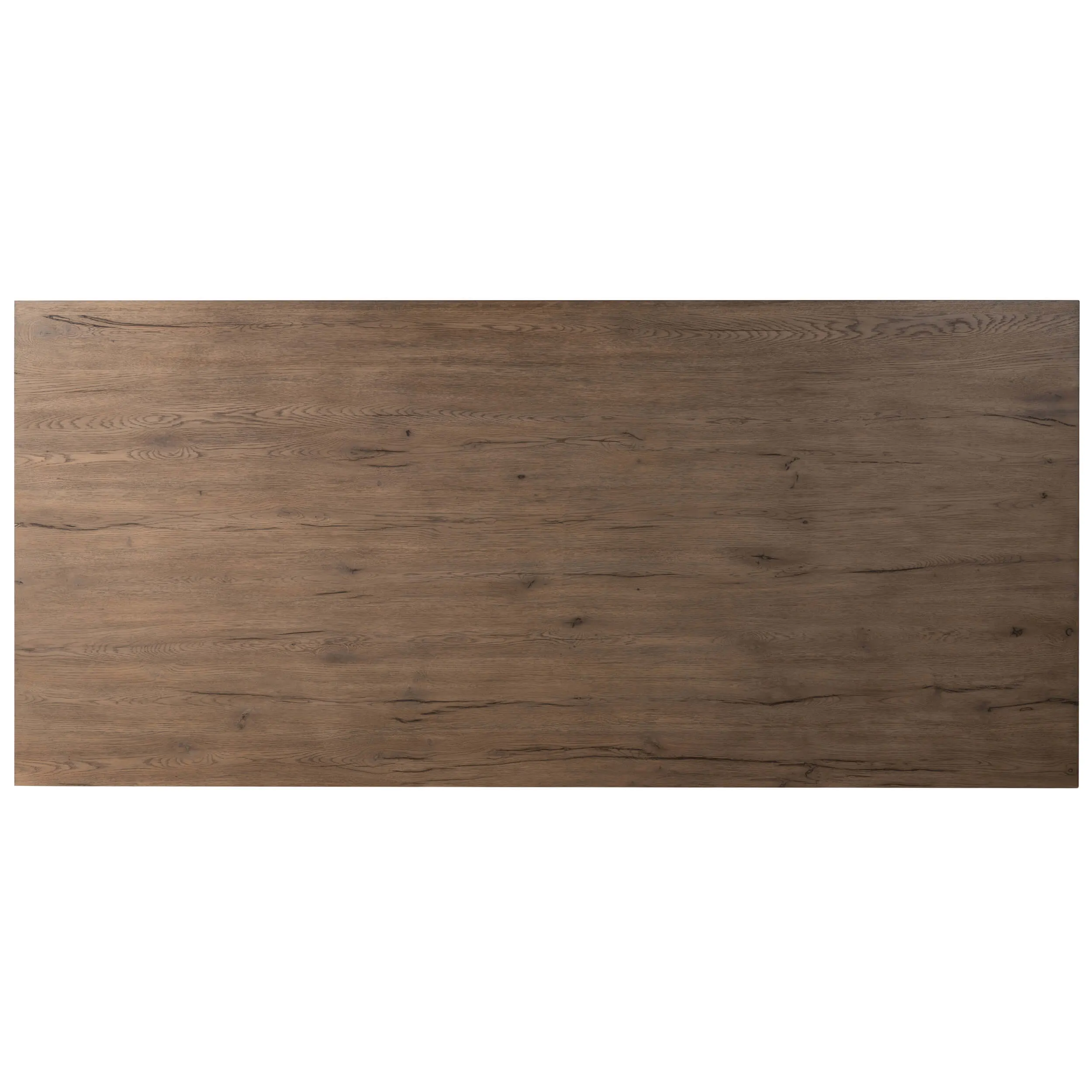 Leo Rectangular Dining Table, Rustic Grey