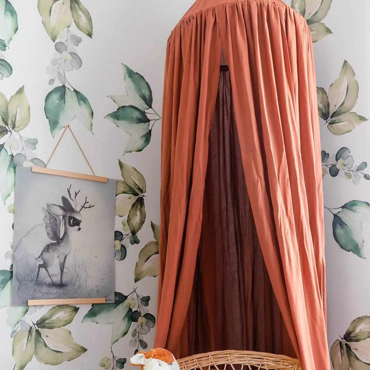 Linen Canopy Cinnamon