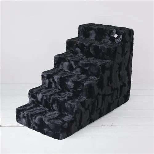 Luxury Pet Stair in Black Diamond - 4 or 6 Step