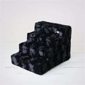 Luxury Pet Stair in Black Diamond - 4 or 6 Step