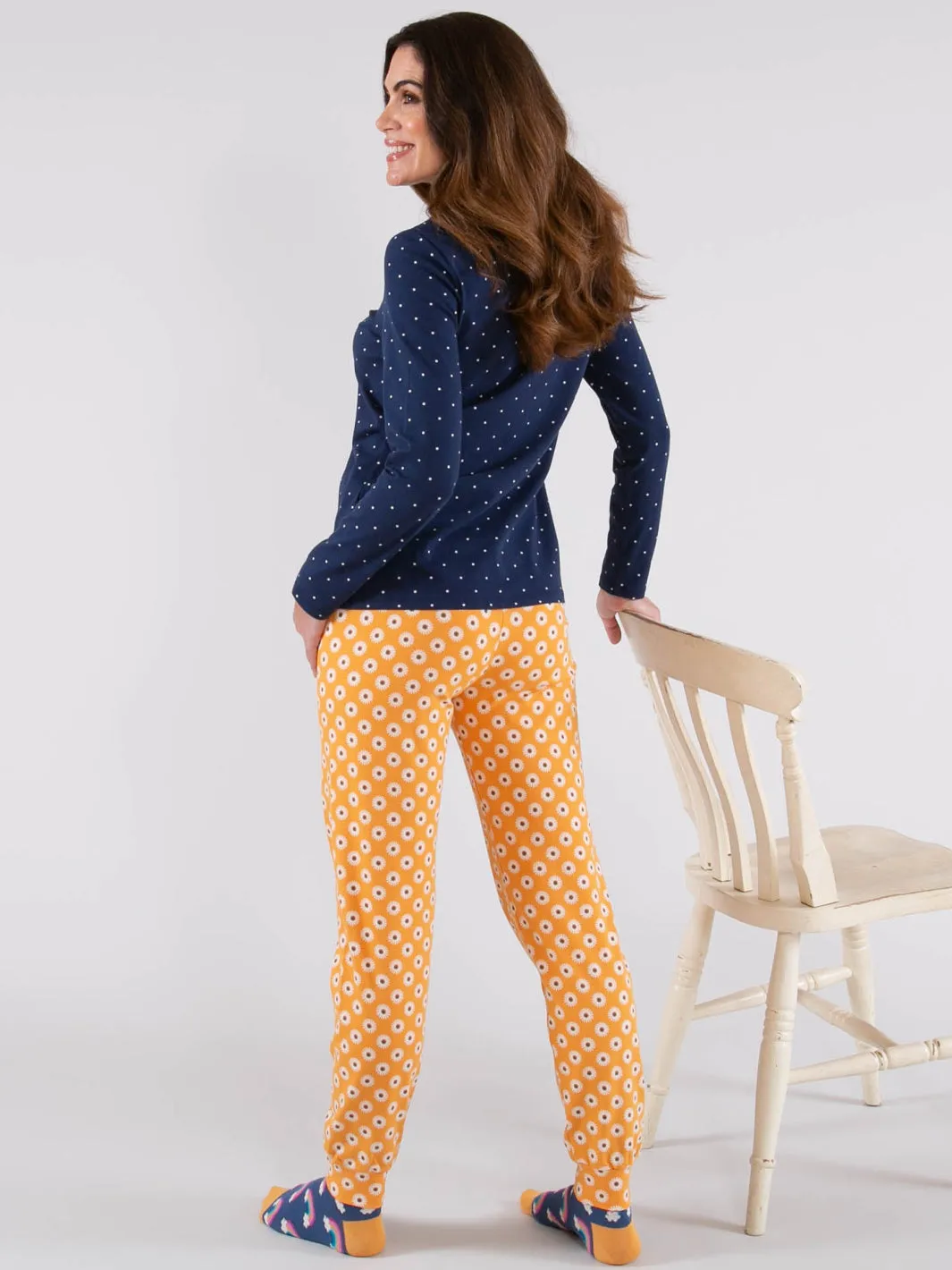 Lyme loungers daisy dot