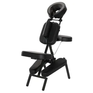 Master Massage - The HUSKY APOLLO XXL Portable Massage Chair Package - Largest Cushions on the Market! (Black Colour)