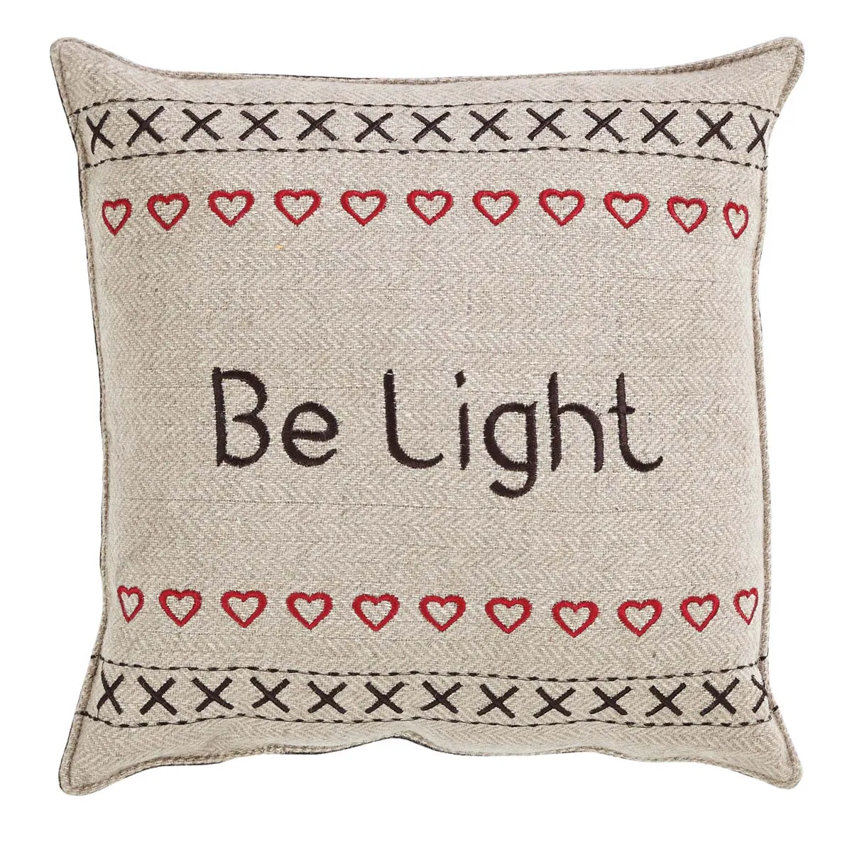 Merry Little Christmas Pillow Let Your Heart Set of 2 12x12