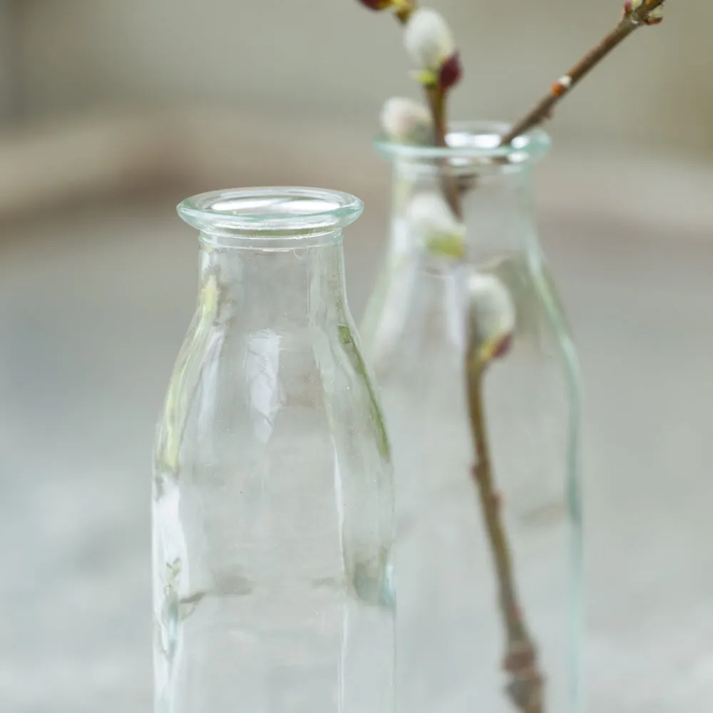 Mini Glass Bottle - Set of Six