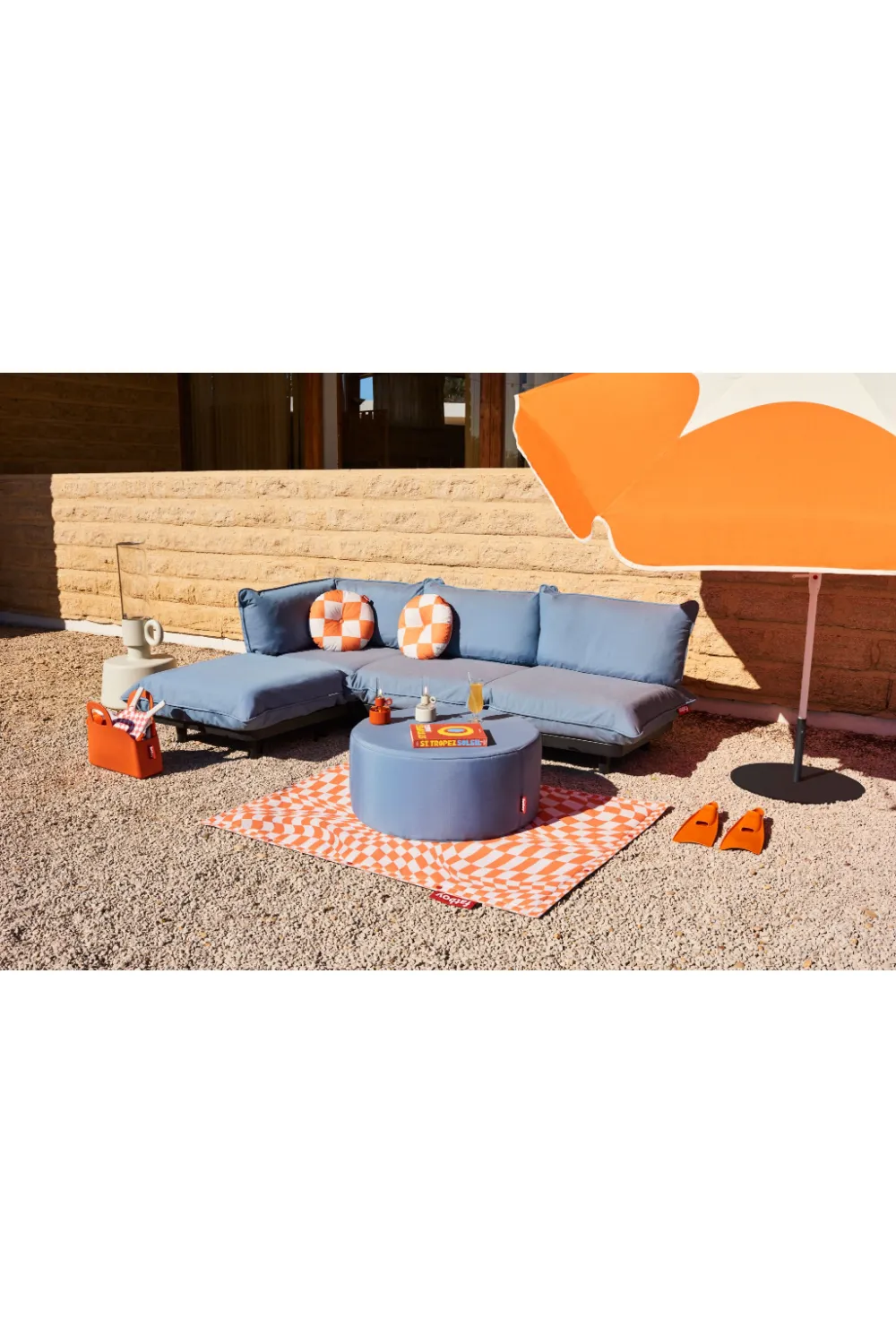 Minimalist Outdoor Lounge Set L | Fatboy Paletti