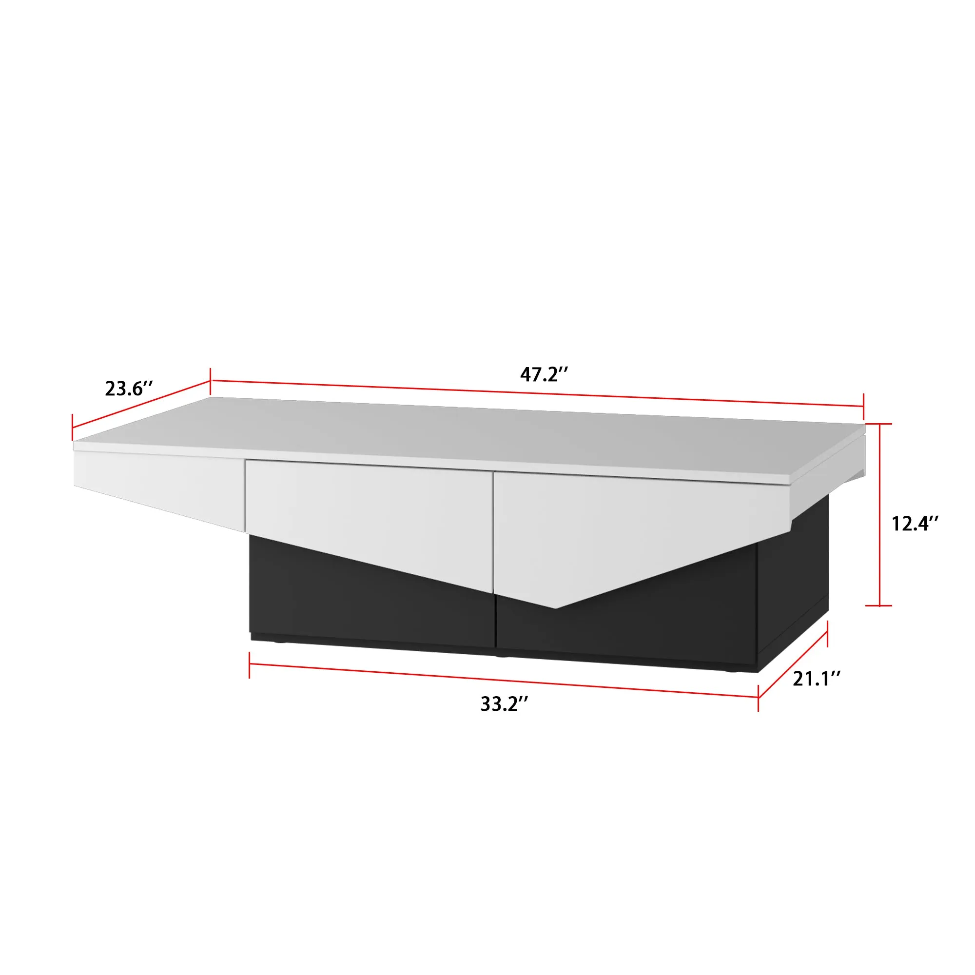 Modern Geometric Coffee Table