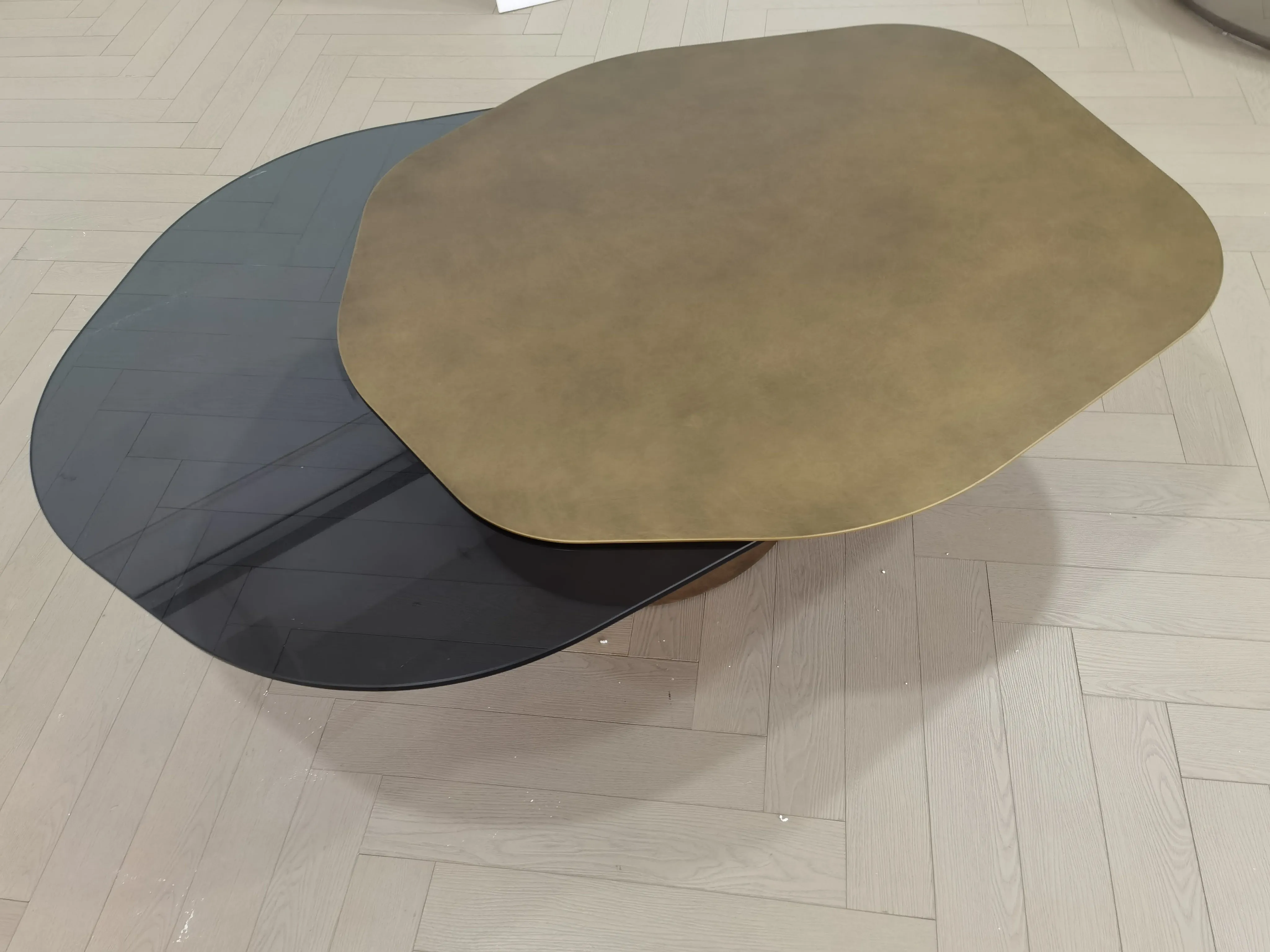 Modern Irregular Kaylee Coffee Table