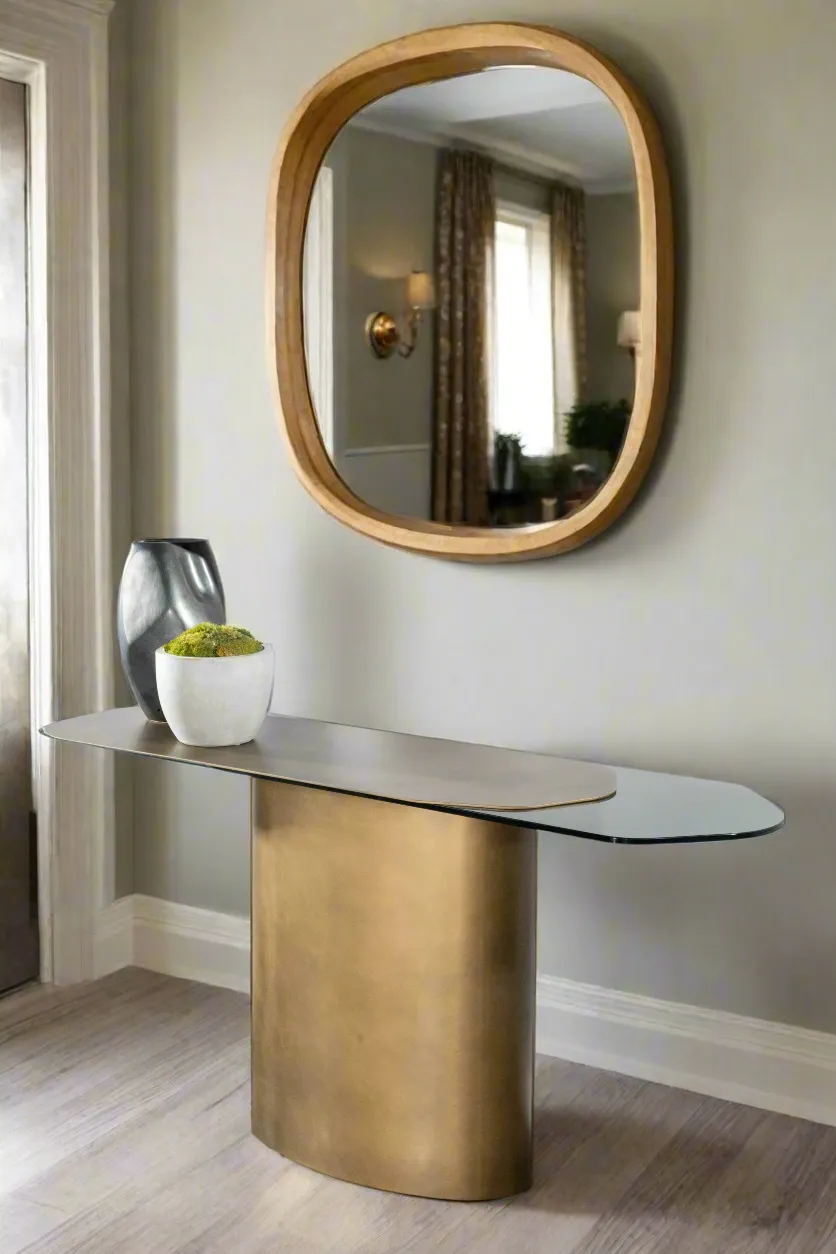 Modern Irregular Kaylee Console Table