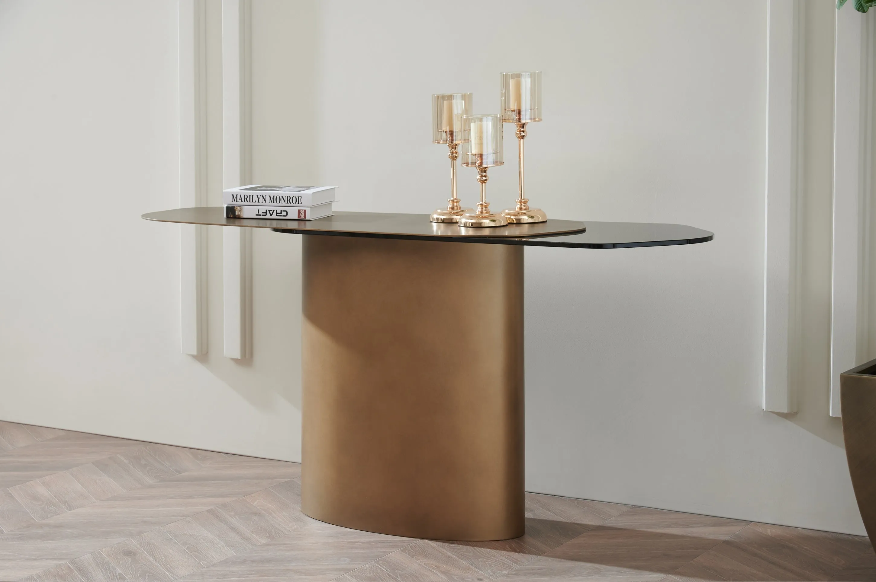 Modern Irregular Kaylee Console Table