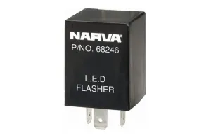 Narva 68246BL 12 Volt 3 Pin LED Flasher