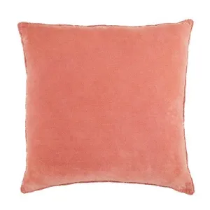 New - 26"x26" Oversized Sunbury Down Square Throw Pillow Pink - Jaipur Living