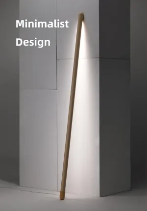 Nordic Freestanding Wood Floor Lamp