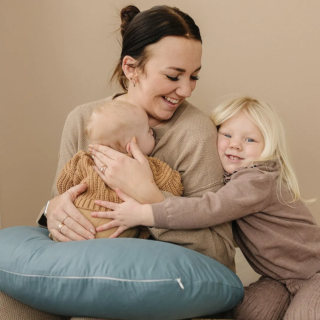 Nursing Pillow Cover - Bluejay