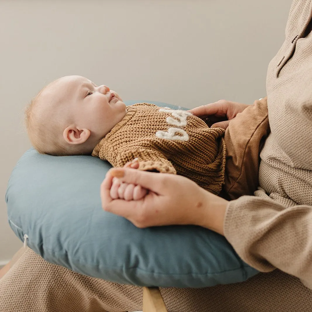 Nursing Pillow Cover - Bluejay