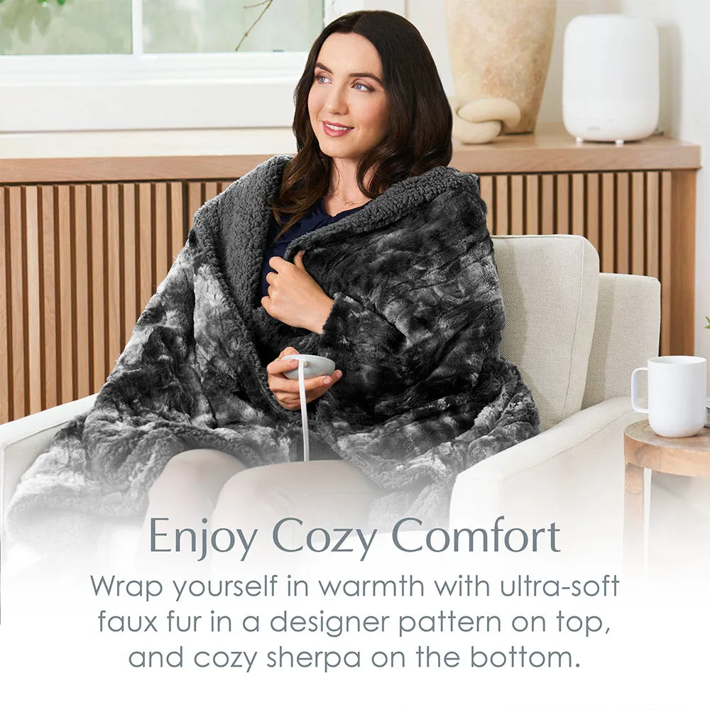 PureRadiance™ Luxury Heated Throw Blanket