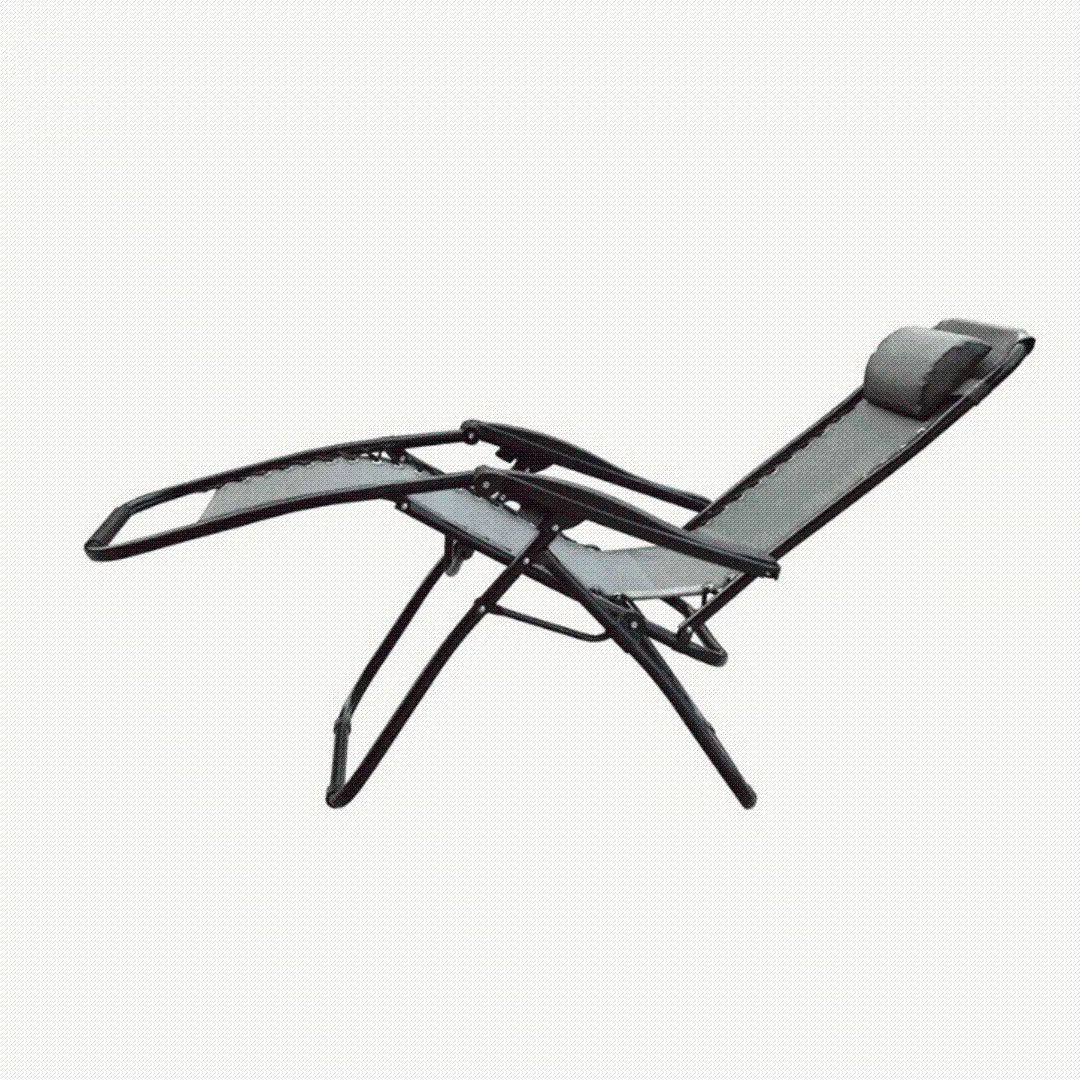 Reclining Outdoor Lounger Chairs 2 Chairs in 1 box - KJDC003