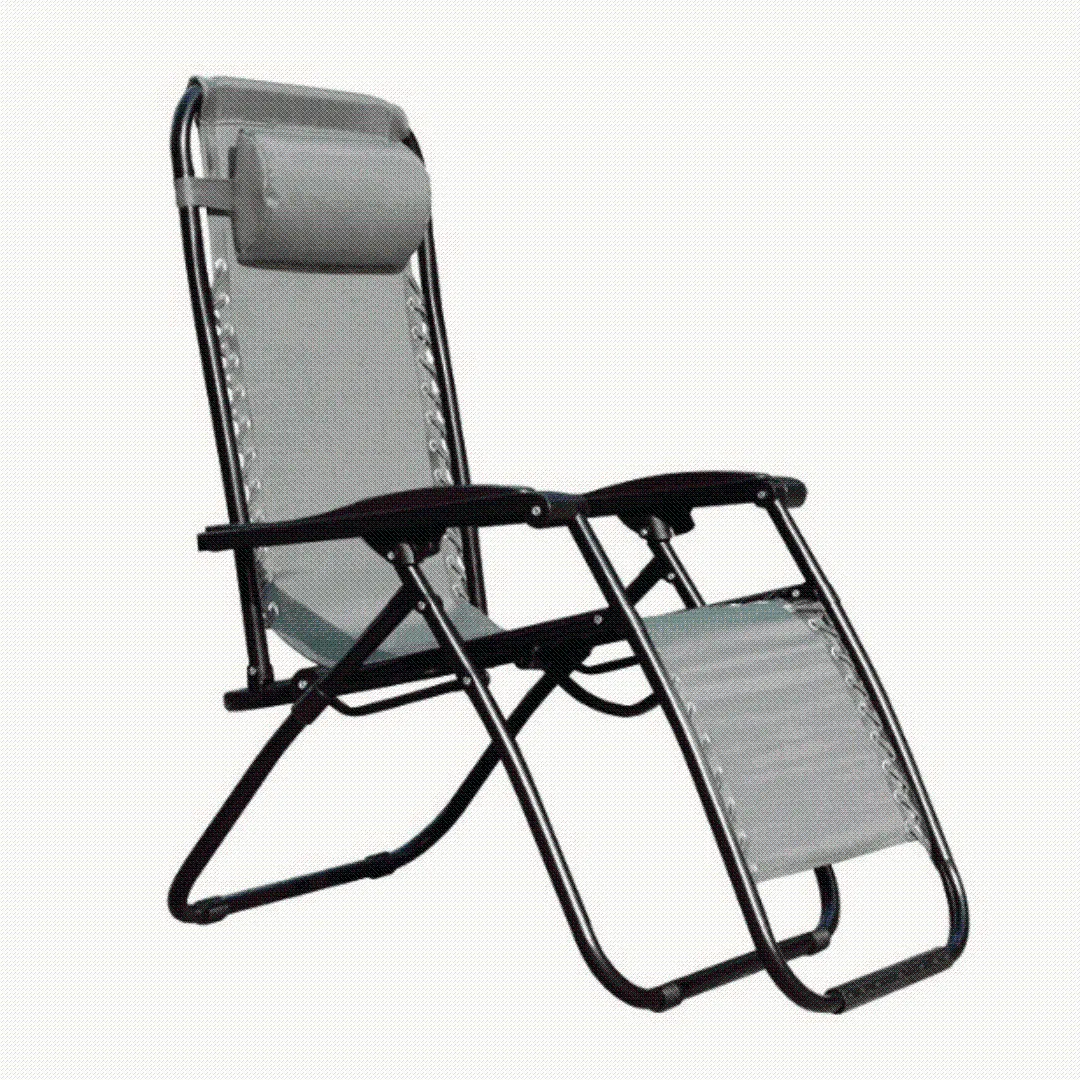 Reclining Outdoor Lounger Chairs 2 Chairs in 1 box - KJDC003