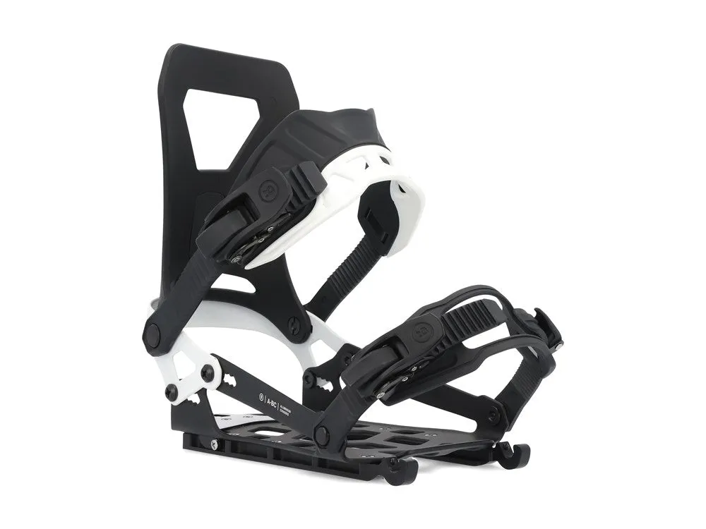 Ride 2024 A-BC Snowboard Bindings - Black