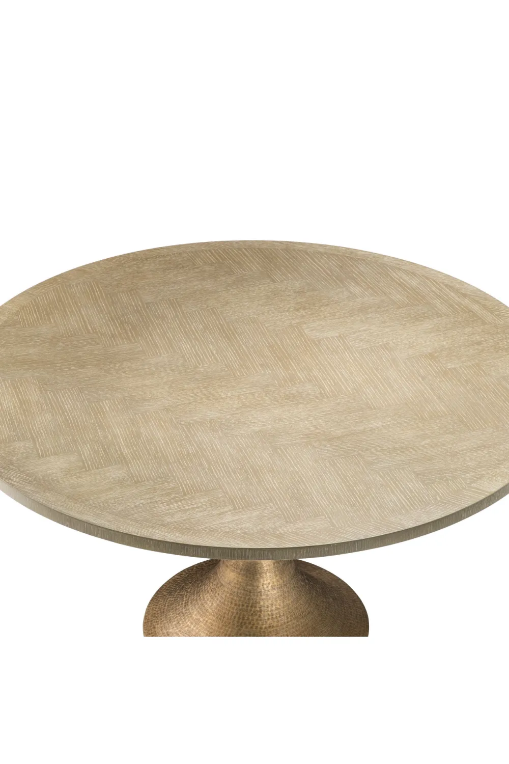 Round Oak Dining Table | Eichholtz Melchior