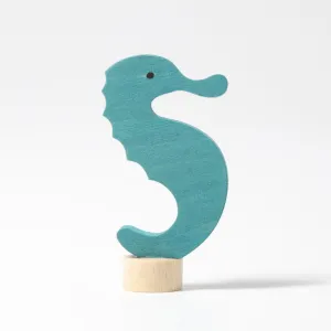 Seahorse birthday ring ornament