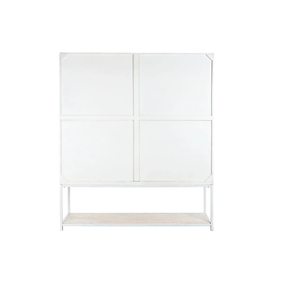 Shelves DKD Home Decor White Black Metal Mango wood 170 x 45 x 200 cm