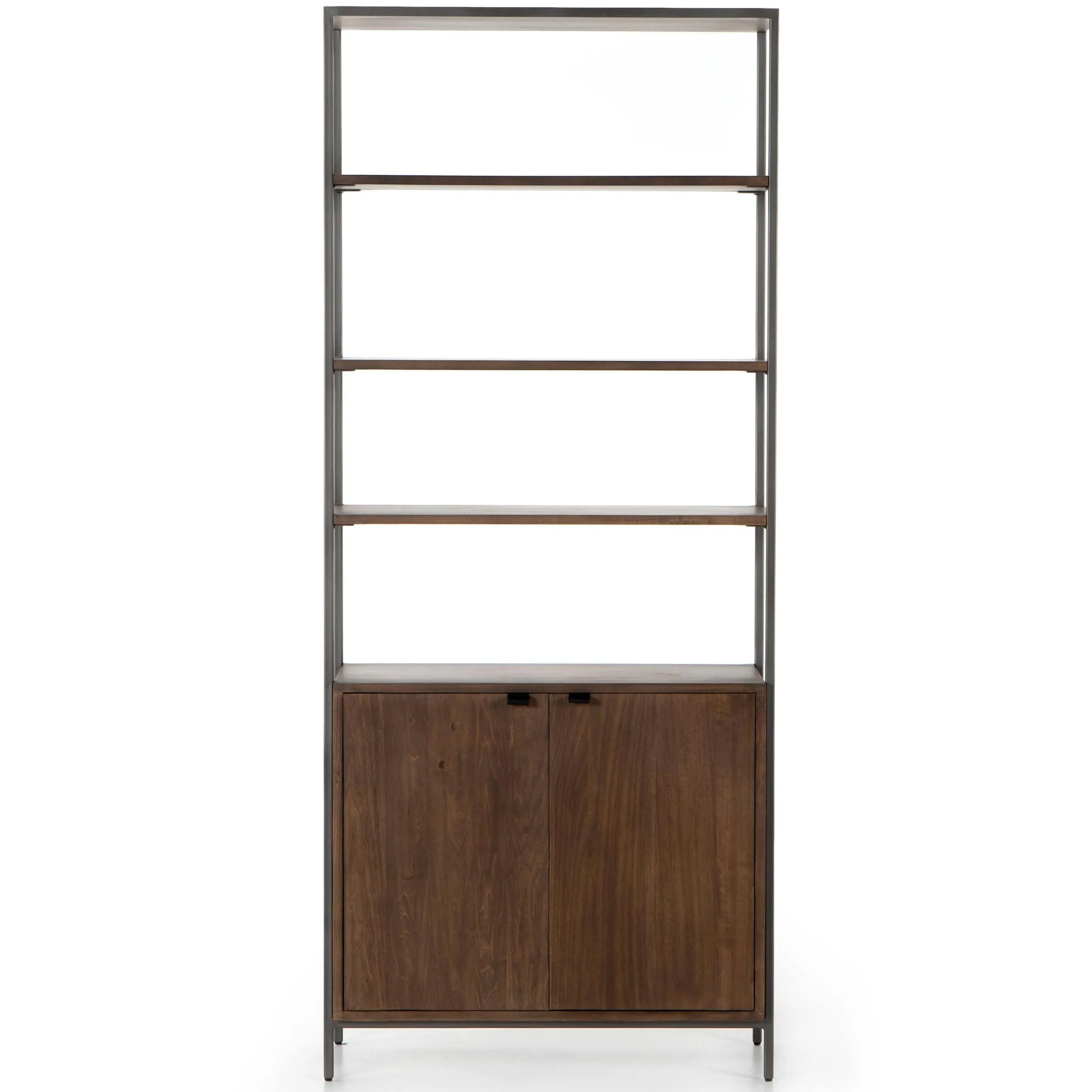 Trey Modular Wide Bookcase, Auburn Poplar