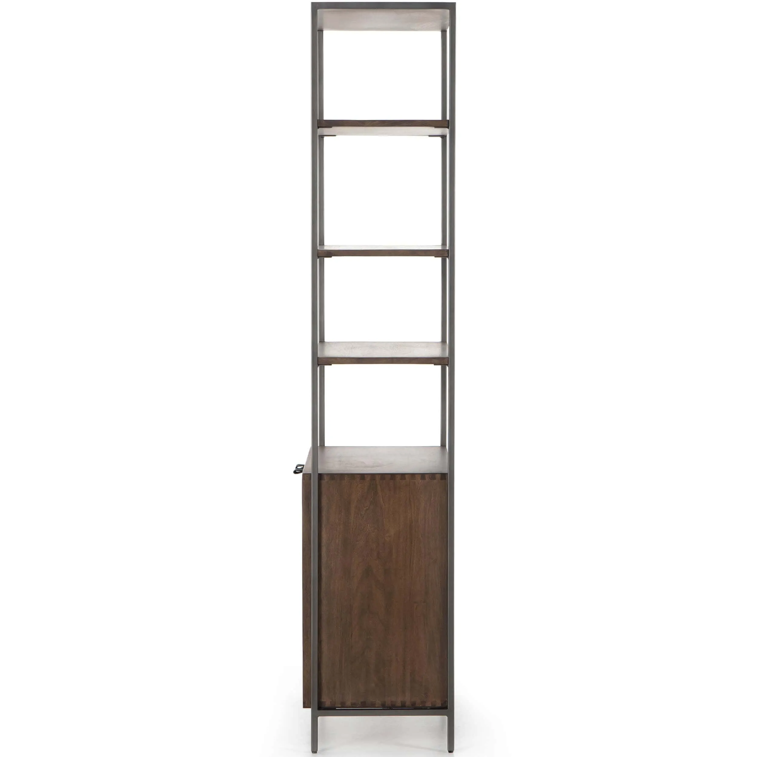 Trey Modular Wide Bookcase, Auburn Poplar