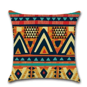 Tribal Pattern #3 Indoor/Outdoor Pillow Cover