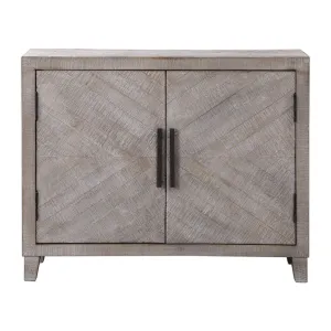 Uttermost Adalind White Washed Accent Cabinet