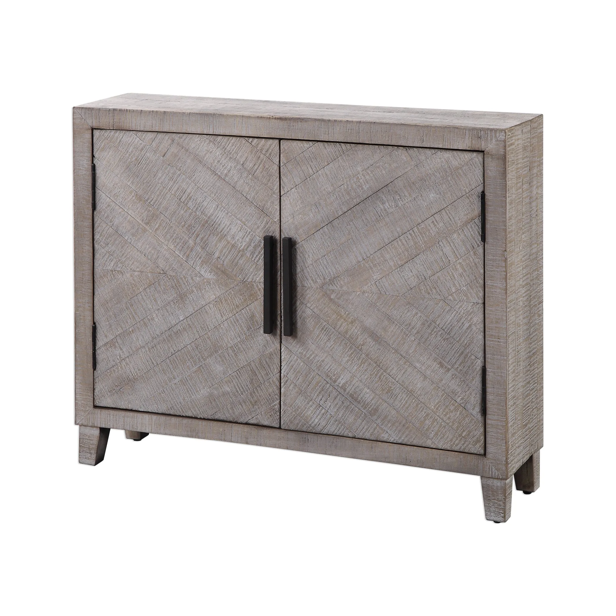 Uttermost Adalind White Washed Accent Cabinet