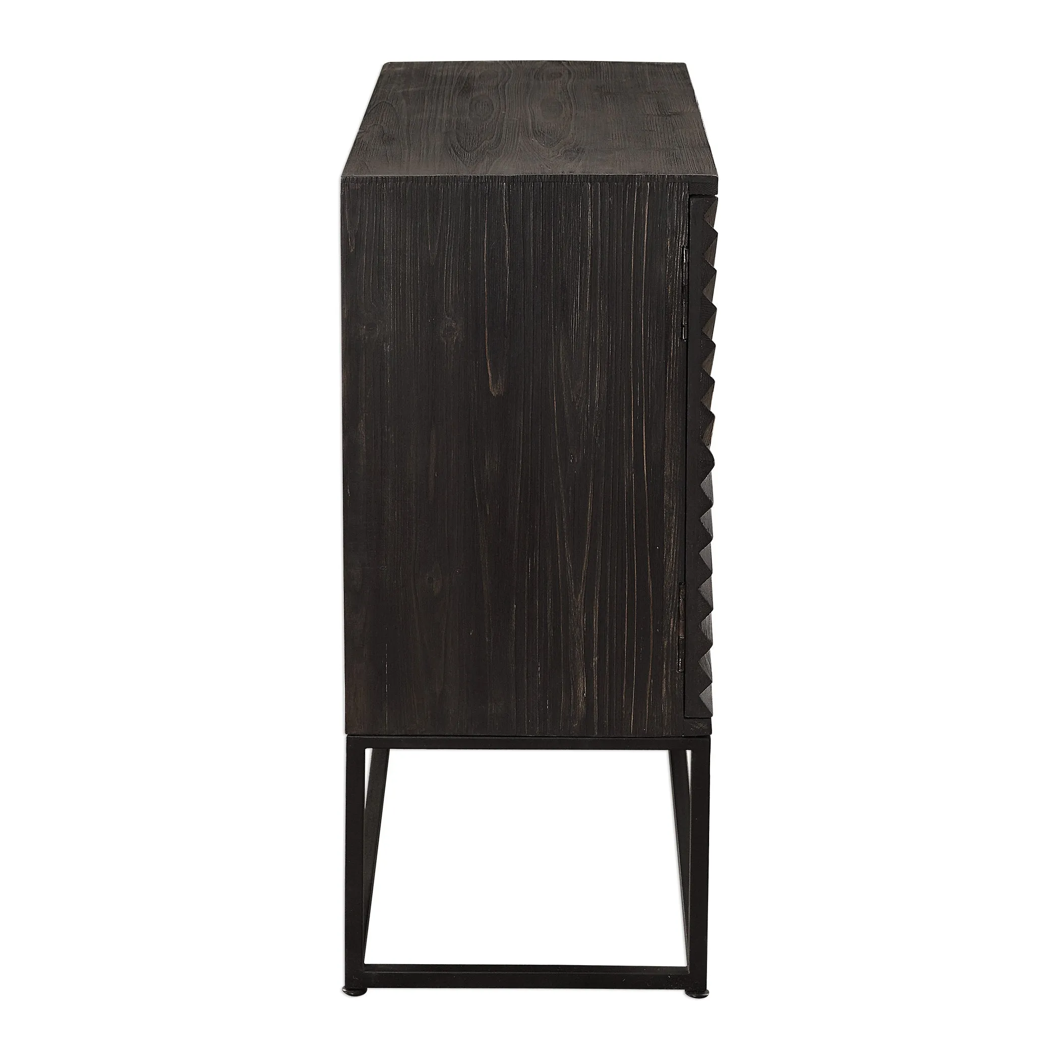 Uttermost Zadie Ebony Accent Cabinet