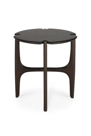 Varnished Round Side Table | Ethnicraft PI