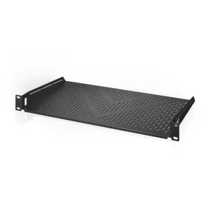 Vented Cantilever 1U Rack Shelf 10"