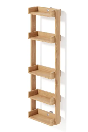 Wooden Bathroom Multi-Shelf | Wireworks Yoku