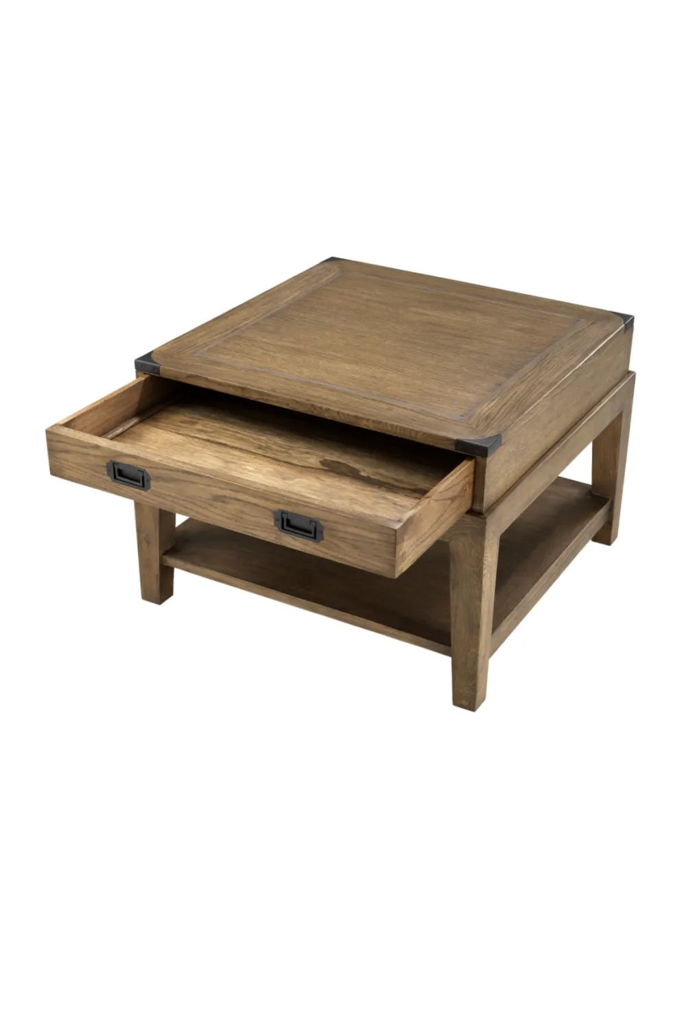 Wooden Side Table | Eichholtz Military